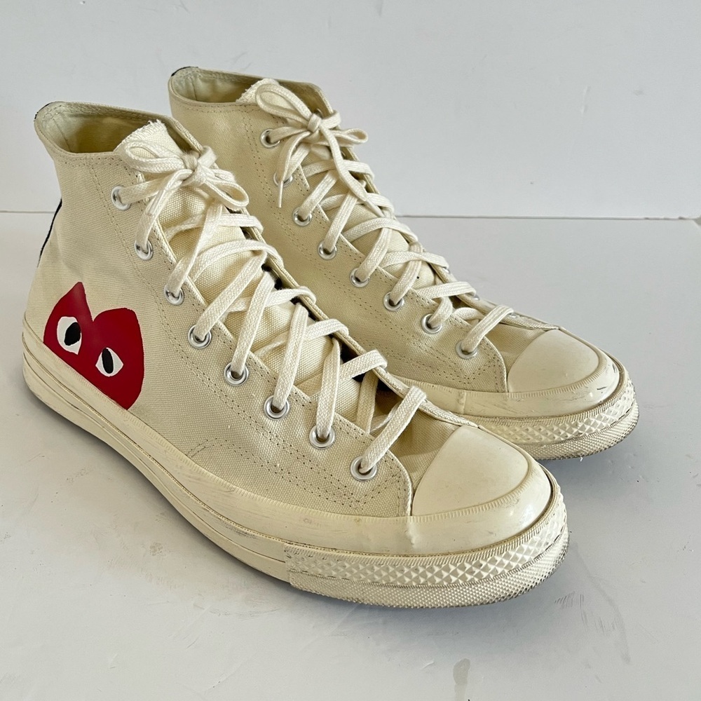 Converse Comme des Garcons Chuck Taylor Sneakers Men 12 Women 14 - Picture 1 of 10